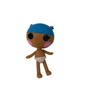 Lalaloopsy little doll‎ bundles snuggle stuff blue hair no clothes 01/06